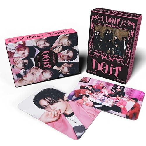 KPOPBP SKZ Album Do it Photocards Lomo Card Set Merch Cards Gift for Boys and Girls Birthdays Party Celebration Decoration thumbnail 6