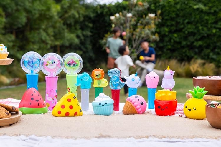 Cool Things Squishy Sand Buddies, Sensory Fidget Toys for Kids, Food-Themed Stress Relief Toys, Squeeze Ball, Squishy Stress Squeezing Toys for All Ages, Sand-Filled (3 Pack- Snack Squad) thumbnail 8