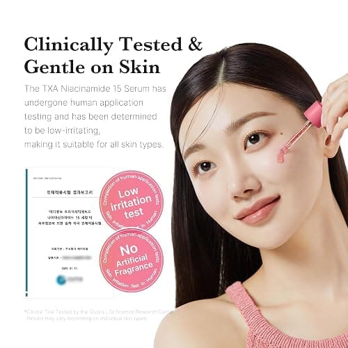 medicube TXA+Niacinamide 15% Glow Facial Serum for After Spot Care | All-in-One Daily Korean Skincare | Uneven Skin Tone, Texture, and Hydration Care | High-Potency Tranexamic Acid 5% | 1.01 fl.oz thumbnail 5