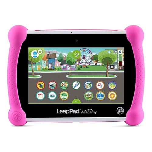 LeapFrog LeapPad Academy Kids’ Learning Tablet, Pink - Pink - Image 1