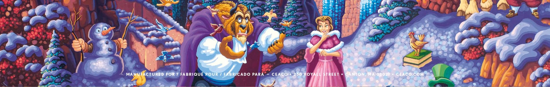 Ceaco - Disney - Dowdle - Beauty & The Beast Finding Love - 1500 Piece Jigsaw Puzzle thumbnail 8