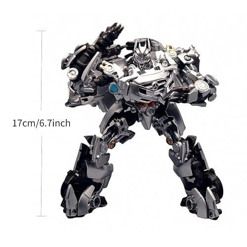 chingbor Deformation Robot Toy, Alloy Action Figure Car Model Toys for Gift Kids Boys Girls Ages 6+ thumbnail 2