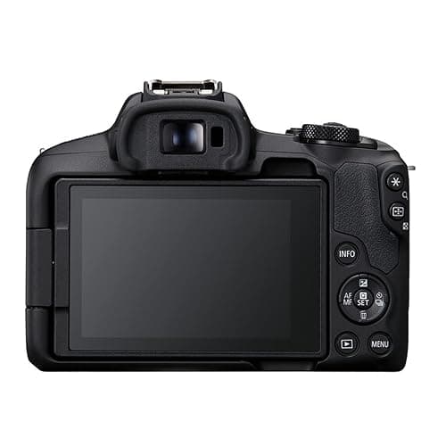 Canon EOS R50 24.2MP APS-C CMOS Sensor Mirrorless Camera with 18-45mm Lens, 128GB Extreme Speed Memory, Video Light, Microphone, Grip, Filters, Lenses, Case, Software, More, Black (Renewed) thumbnail 4