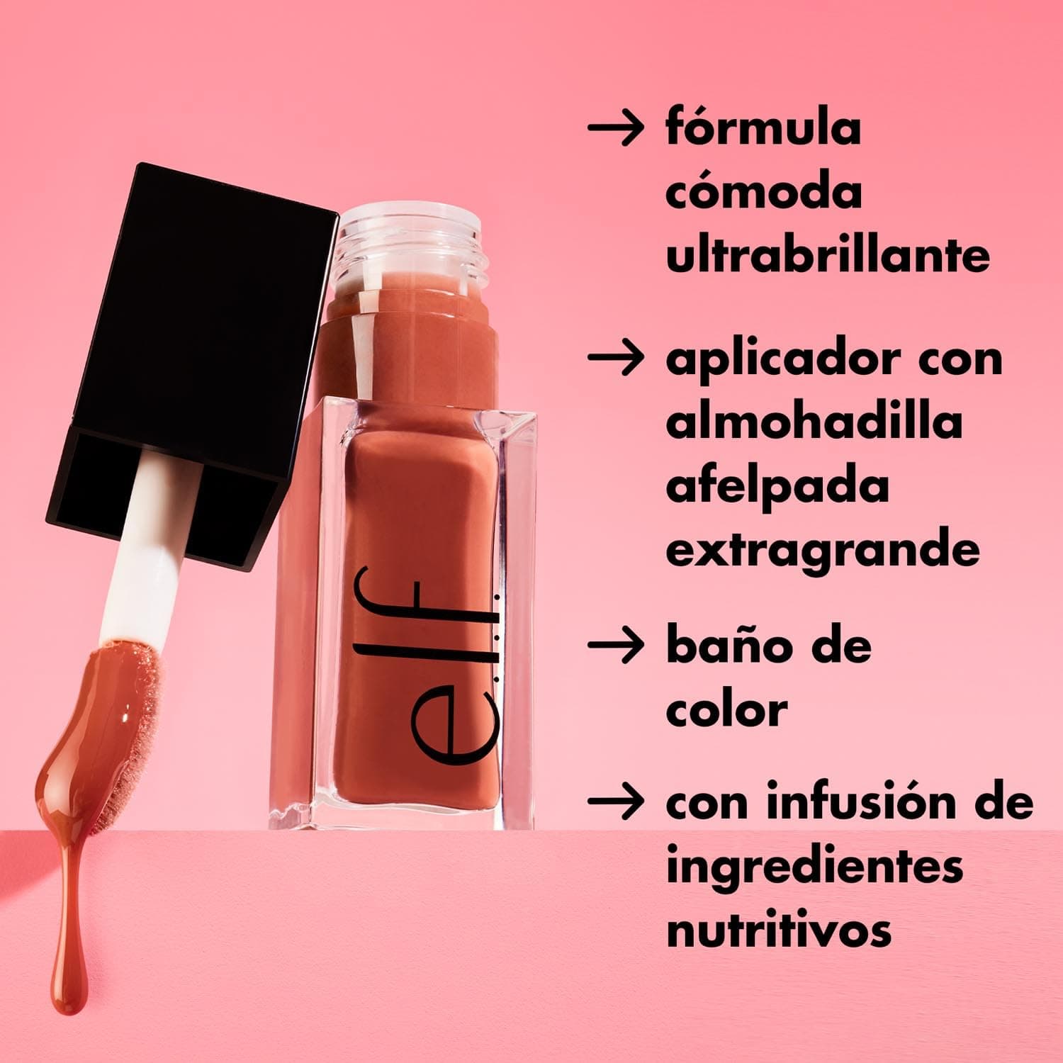 e.l.f. Cosmetics Glow Reviver Aceite para Labios Café Chocolate thumbnail 6