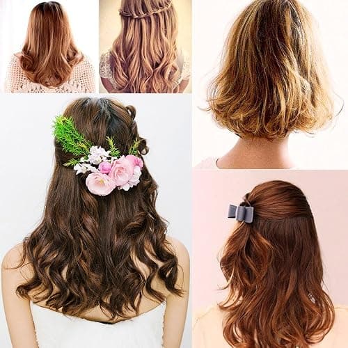 JANYUN 40 Pcs Pink Magic Hair Rollers Include 20pcs Large Silicone Curlers and 20pcs Small Silicone Curlers thumbnail 5