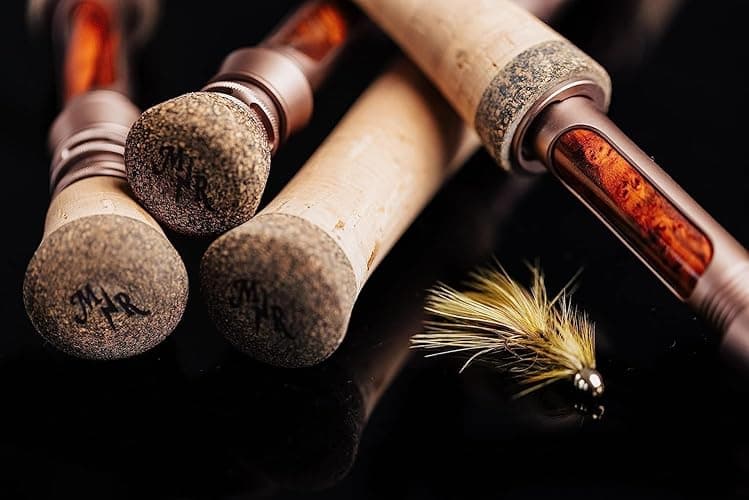 Moonshine Rod Co. Fly Fishing Rod with Carrying Case and Extra Rod Tip Section, Slow-Medium-Fast Action thumbnail 9