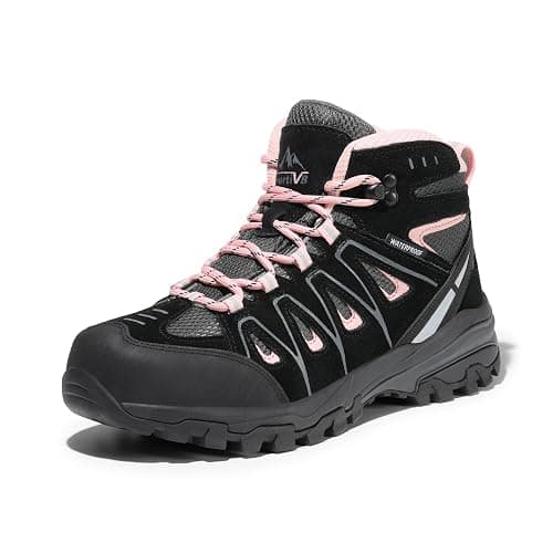 NORTIV 8 Women's Waterproof Hiking Boots Outdoor Trekking Camping Trail Hiking Boot Seeker - Image 1