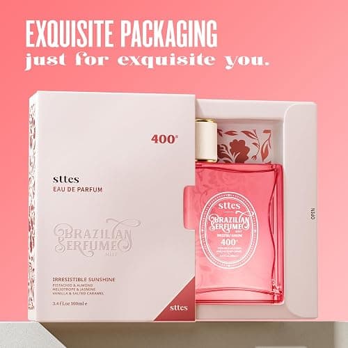 Sttes Perfume 400# (June Flower Fruit) - Eau de Perfume 100ml (3.4fl oz) Flower Fruit Gourmet Tune (Vanilla + Plum + Jasmine + Woody Tone) thumbnail 9