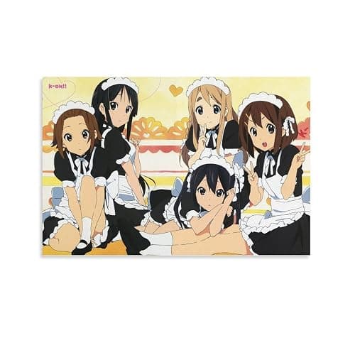 Anime K-on Poster Decorative Painting Canvas Wall Art Living Room Posters Gifts Bedroom Painting 12x18inch(30x45cm) - Image 1