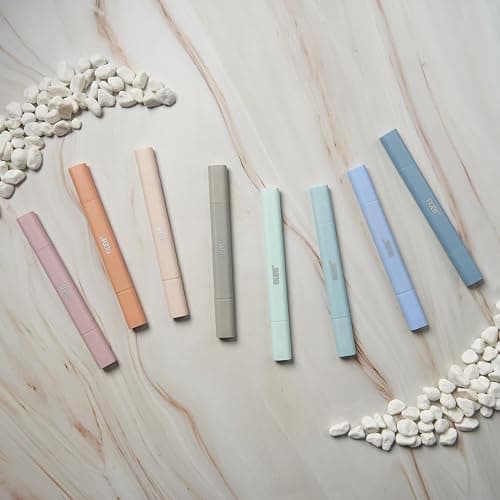 BLIEVE- Aesthetic Bible Highlighters No Bleed Through Assorted Colors, Cute Highlighter Dual Tip For Journaling Supplies And School Accessories, Bible Highlighters And Pens No Bleed (COASTAL DREAM) thumbnail 8