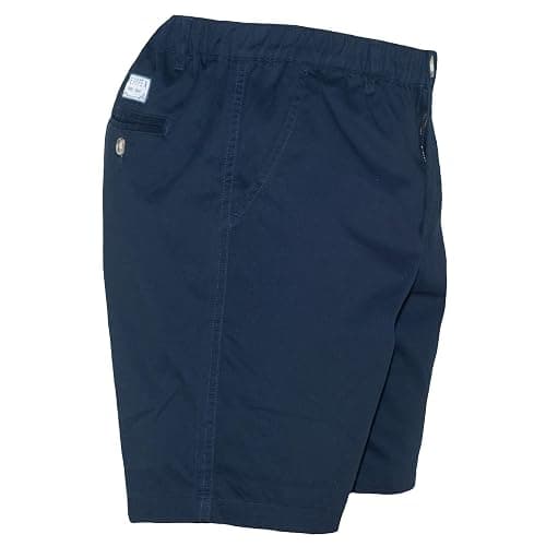 Meripex Apparel Men's 7" Inseam Elastic-Waist Casual Short Shorts 4-Way Stretch thumbnail 2