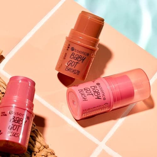 essence Baby Got Bronze, Cream Bronzer Stick (10 | Cinnamon Spice) | Buildable Formula, Sunkissed Glow, Silky Soft, Contour and Face Makeup; Vegan, Cruelty Free, Paraben Free, 5.5 ml thumbnail 7
