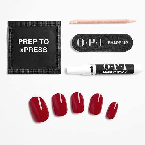 OPI xPRESS/ON Press on Nails | Short Round Classic, Long Almond & Coffin Shape Press-On Professional Nail Art Kit thumbnail 6