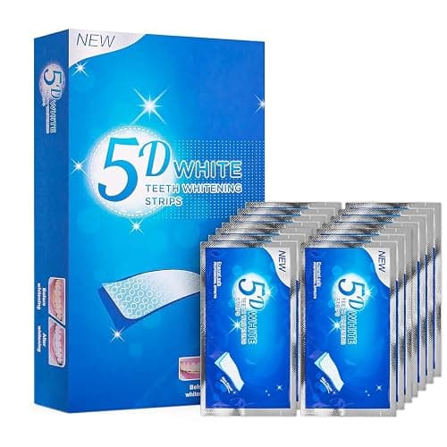 Teeth Whitening Strips 14 Treatments - Whitening Strips Without the Sensitivity - Enamel Safe for Whiter Teeth - Sensitivity Free - 28 Strips (14 Count Pack) O diário de Anne Frank - Image 1
