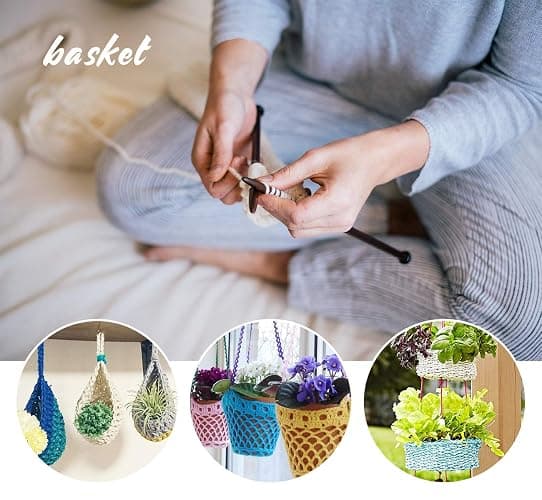 ilauke Häkelgarn 20 Farben * 30g Handstrickgarne Acryl Wolle Zum Stricken, Häkelnwoll und Kunsthandwerk, Wolle zum Häkeln für DIY-Häkelprojekt thumbnail 6