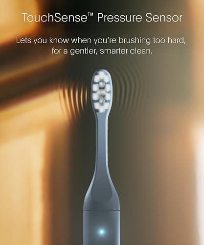 SURI 2.0 New Sonic Electric Toothbrush with Pressure Sensor & UV-Cleaning Travel Case | 1 Month+ Battery | Electric Toothbrush for Adults | Travel Toothbrushes | Tooth Brush | Blue thumbnail 7
