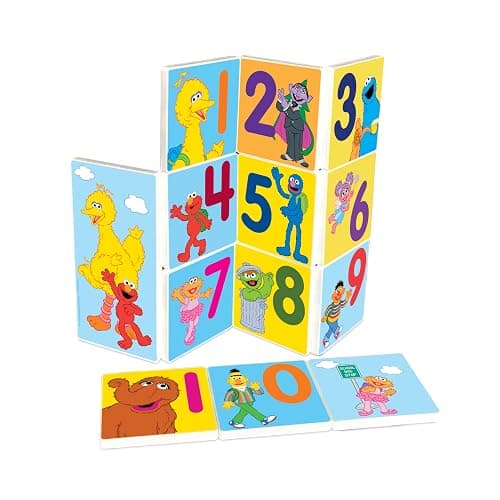 CreateOn “Sesame Street” Toy, Magnetic Kids’ Building Toys from “Sesame Street” Books, School Bus Magnet Tiles, Educational Toys for Ages 3+, 15 Pieces thumbnail 5