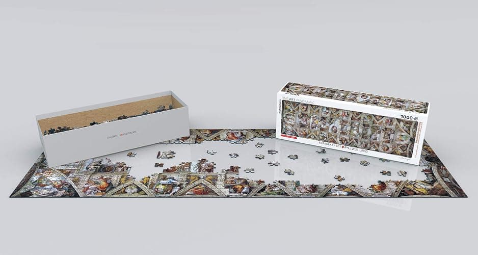 Sistine Chapel Pano 1000pc Puzzle thumbnail 4
