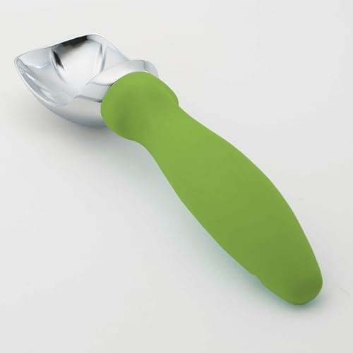 Spring Chef Green Heavy Duty Ice Cream Scoop with Non-Slip Handle - Professional Metal Ice Cream Scooper for Cookie Dough, Frozen Yogurt, Gelato, Sorbet, Melon - Dishwasher Safe Kitchen Tool thumbnail 9