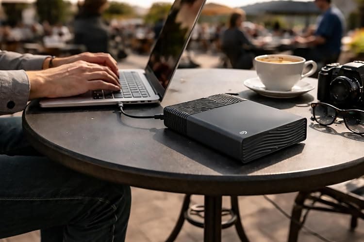 Seagate One Touch 8TB External Hard Drive Desktop HDD - USB-C Compatible with Most Windows and macOS, Rescue Recovery (STNB8000400) thumbnail 13
