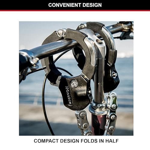 Master Lock Antivol Trottinette Certifié et Breveté, 55 cm, idéal pour trotinette électrique, vélo électrique, poussettes, menotte antivol thumbnail 4