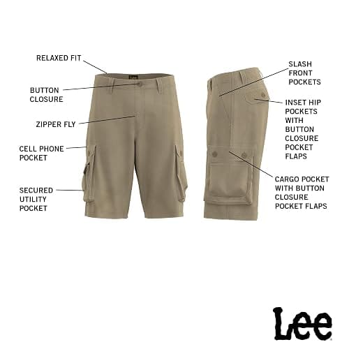 Men's Dungarees New Belted Wyoming Cargo Short thumbnail 4