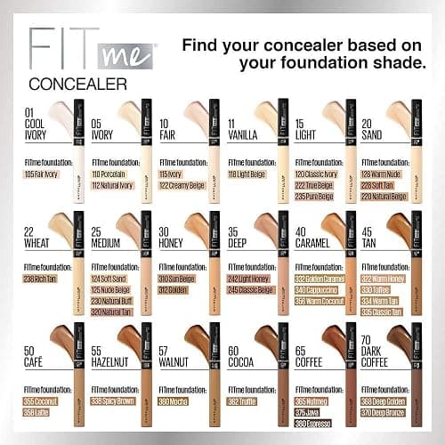 Maybelline New York Fit Me Matte + Poreless Foundation Makeup, Ultra-Lightweight Formula Controls Shine, for Normal to Oily Skin, Java, 375, 30 ml thumbnail 9