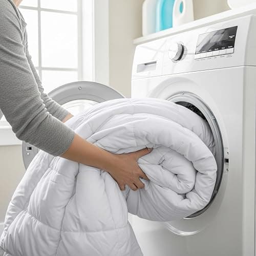 Utopia Bedding Duvet Insert, Comforters Queen Size 88 x 88 Inches, White | Cozy All Season Comforter for Kids, Boys, Girls, and Teens, Down Alternative Fill, Soft Microfiber Shell, Machine Washable thumbnail 7