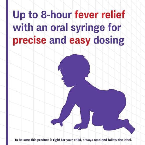 Advil Dye-Free Pediatric Drops Fever and Pain Reliever for Infants, Grape Flavour, 24 mL thumbnail 5