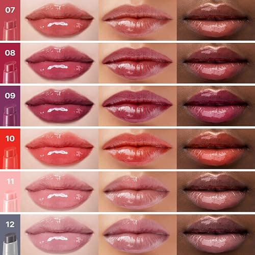Nature Republic HONEY MELTING LIP (08 DARK CHERRY CHOUX) SOFT LIP STICK, Hydrating Gloss, Moisturizing balms, Sheer tint, Shine & Nude, Glowy Finish, korean make up - 08 DARK CHERRY CHOUX thumbnail 7