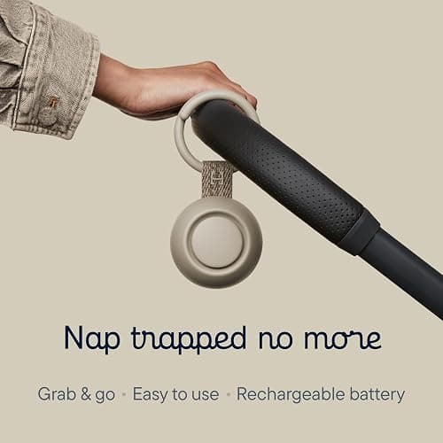 Hatch Go Portable Sound Machine & Sleep Soother for Babies & Kids (Greige) thumbnail 2