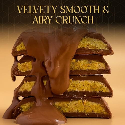 Authentic Mini Dubai-Style Chocolate Bar | 3.36 oz of Luxurious Middle Eastern Indulgence | Premium Milk Chocolate, Golden Kadayif Crisps, Velvety Tahini & Hand-Harvested Pistachios – Imported from Turkey thumbnail 5