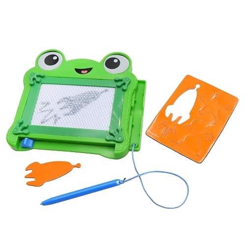 Disney Pixar Toy Story 5 Draw & Erase Lilypad Set - Frog Dry-Erase Glow Board & Travel Magnetic Pen Board, Create Art, Stencils & Markers, Kids 3+ thumbnail 13