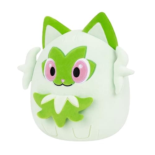 Squishmallows Original 8in Sprigatito Pokémon Plush - Ultrasoft Official Jazwares Plush (Little) thumbnail 4