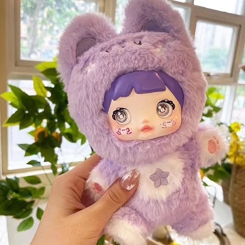 CALEMBOU Plush Blind Box, Kawaii Nommi Cute Series Stuffed Blind Box Doll, Kawaii Mystery Vinyl Plush Toys Collectible for Birthday Gift (Nommi Cute 1pc) thumbnail 9