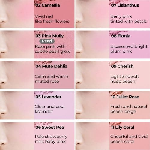 BBIA Last Blush NEW 15 Colors - Cheek Blush Shaping Shading Contour & Highlight Long-Lasting Matte Finish Natural Shades Buildable & Blendable Daily Korean Face Makeup (09 CHERISH, Pack of 1) thumbnail 2