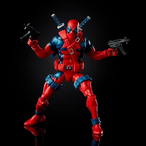 Marvel Legends Series Deadpool, Marvel Comics Uncanny X-Men X-Force Retro Collectible 6 Inch Action Figure for Adults Ages 14 and Up thumbnail 6