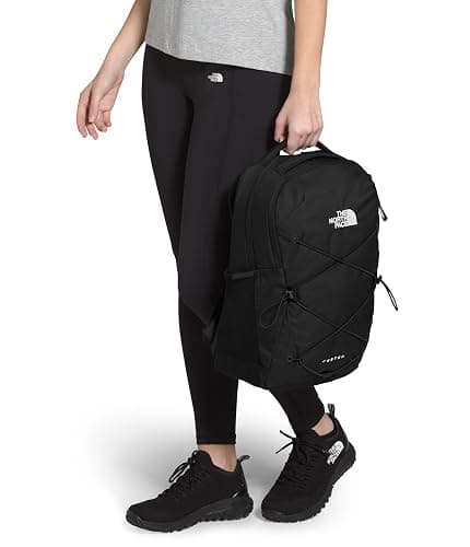 The North Face Women's Jester Everyday Laptop Backpack - Commuter Travel Bag, Laptop Sleeve, Water-Repellent, TNF Black-NPF, One Size thumbnail 7