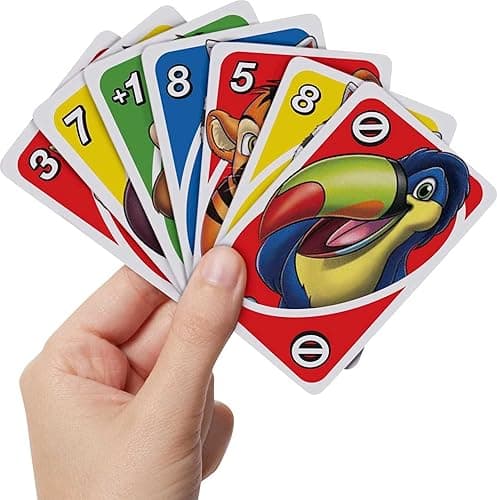 Mattel Games UNO Junior Card Game with 45 Cards, Toy for Kids 3 Years Old & Up thumbnail 6