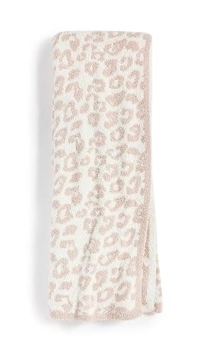 Barefoot Dreams® CozyChic® Barefoot in The Wild Throw, Cream-Stone, 54"x72" - Image 1
