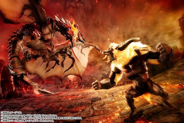 TAMASHII NATIONS - Monster Hunter - Furious Rajang, Bandai Spirits S.H.MonsterArts Action Figure thumbnail 9