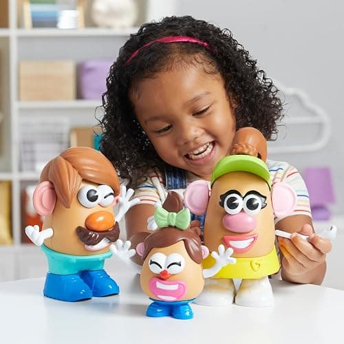 POTATO HEAD Create Your Family Set with 44 Parts and Pieces, Creative Toddler and Preschool Toys for 2 Year Old Girls and Boys and Up (Amazon Exclusive) thumbnail 2
