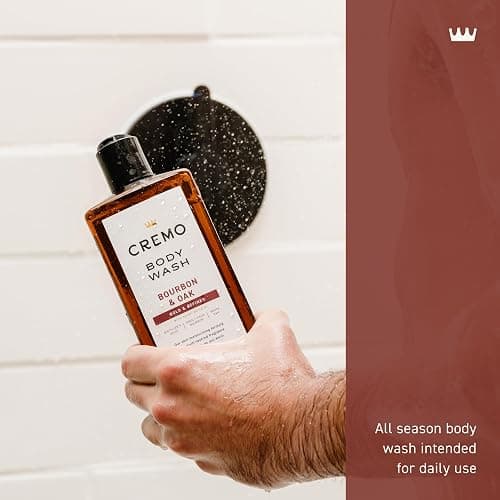 Cremo Body Wash Men, A Sophisticated Blend of Distillers Spice, Fine Bourbon and White Oak, 16 Fl Oz thumbnail 5