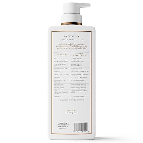 Native Moisturizing Body Wash, Clean & Gentle 24-Hour Hydration with Shea Butter, for Sensitive and Dry Skin, for Women & Men, Sulfate-free, Paraben-free, Cocoa Butter & Vanilla, 22 fl oz thumbnail 11
