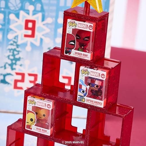 Funko Pop! Bitty Countdown Calendar: Marvel Comics - 24 Days of Surprises - Collectible Vinyl Mini Figures - Mystery Box - Gift Idea - Holiday Present for Kids - Christmas or Birthday Countdown thumbnail 6