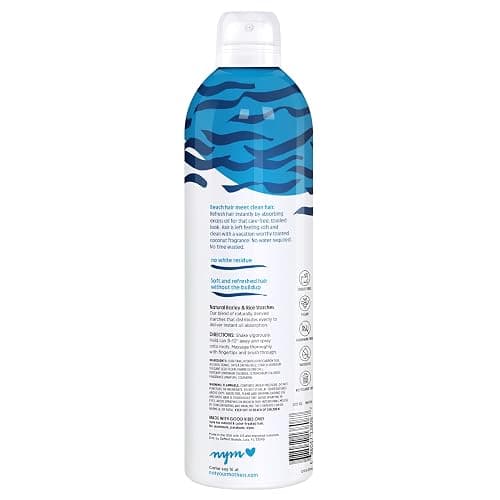 Not Your Mother's Value Pack Beach Babe Jumbo Dry Shampoo (2-Pack) - 12 oz Each - 70% More to Instantly Absorb Oil and Create Effortless Sea-Tossed Texture - Toasted Coconut - For All Hair Types thumbnail 8