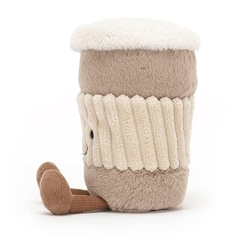 Jellycat Amuseables Coffee-to-Go Stuffed Toy, 6 inches - Drink Plush - Fun Gift Idea thumbnail 3