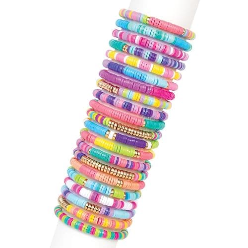Make It Real: Swift Clicks - Heishi Bracelet Maker - 2047pc, DIY Jewelry Craft Kit, Design & Make 23 Bead Bracelets, Rotate-Click-Wear, Girls Kids 8+ thumbnail 9