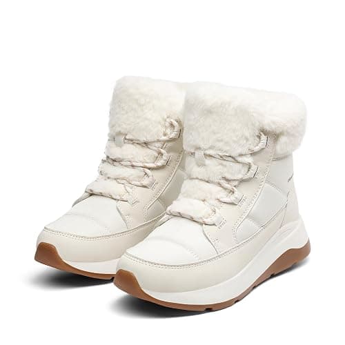 DREAM PAIRS Women's Winter Snow Boots, Faux Fur Waterproof Ankle Booties, Zaylee Ladies Comfortable Short Boots Outdoor thumbnail 5