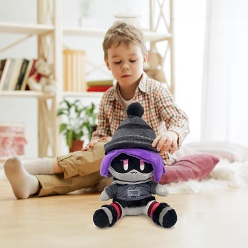 Adenzai: Plush v Toys Plush Doll Cartoon for Fans, Stuffed Doll Gifts Kids Choice Birthday Presents for Kids (Uzi) Cute Halloween Plush Toy thumbnail 8